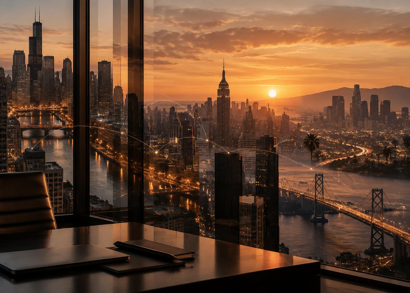 Cyber security executives reviewing an emerging solution